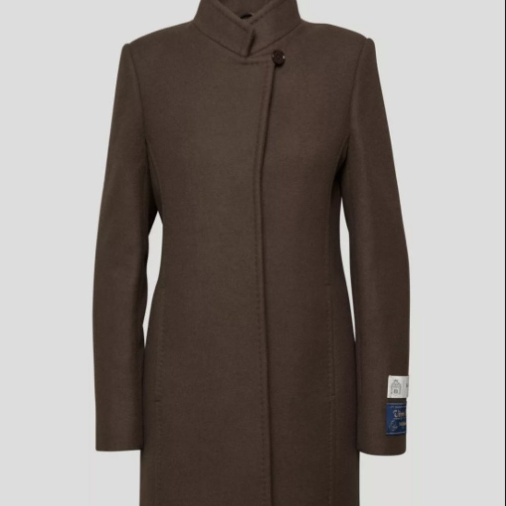 NWT Aritzia Babaton Rosewood Wool Coat in Burnt Cedar